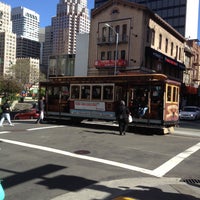Photo taken at Cable Car Stop - California &amp;amp; Grant by Aleksandr . on 4/15/2013