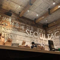Photo taken at Seoul Taco by Rick T. on 9/13/2021