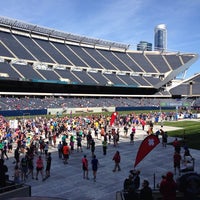 Photo taken at Soldier Field 10 Mile by Rick T. on 5/24/2014