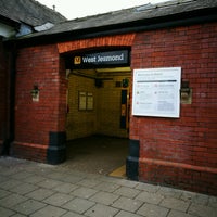 Photo taken at West Jesmond Metro Station by Liam B. on 1/22/2017