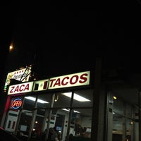 Photo taken at Zacatacos by Veronica Z. on 10/12/2012