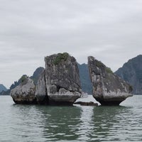 Photo taken at Hòn Trống Mái | Fighting Cock Islet by Henri L. on 1/17/2019