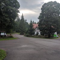 Photo taken at Waldgasthaus Mönchhof by Gunter J. on 8/28/2019