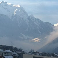 Photo taken at Zillertalerhof Hotel Mayrhofen by Natalia E. on 12/30/2012