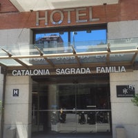 Photo taken at Hotel Catalonia Sagrada Familia *** by シュワッチ on 6/19/2016