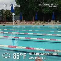 Photo taken at McLean Gardens Pool by Scott A. on 8/8/2013