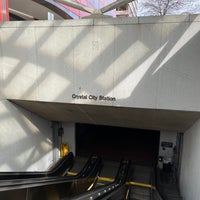 Photo taken at Crystal City Metro Station by Daniel on 3/16/2022