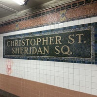 Photo taken at MTA Subway - Christopher St/Sheridan Square (1) by Daniel on 6/4/2023