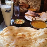 Photo taken at Indian Cafe Devi by Takeshi K. on 10/15/2012