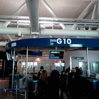 Photo taken at Gate E40 by Max M. on 4/1/2013
