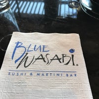 Foto diambil di Blue Wasabi Sushi &amp; Martini Bar oleh Dean R. pada 3/11/2017