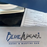 Photo taken at Blue Wasabi Sushi &amp;amp; Martini Bar by Dean R. on 8/31/2022