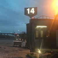 Photo taken at Gate A14 by Dean R. on 3/12/2018