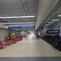 Photo taken at Gate E38 by Dean R. on 7/25/2018