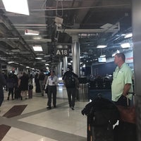 Photo taken at Gate A18 by Dean R. on 9/5/2017