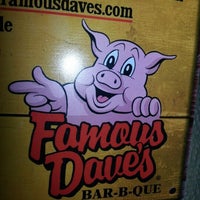 Photo taken at Famous Dave&amp;#39;s by Serena J. on 12/8/2012