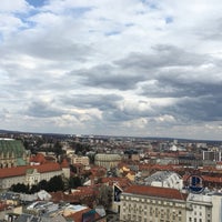 Photo taken at Zagreb 360° vidikovac by Roba H. on 3/19/2019