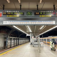 Photo taken at Platforms 1-2 by ゆうしま on 2/14/2024