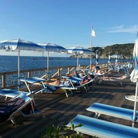 Photo taken at La Rotonda sul Mare by Amerigo C. on 10/8/2012