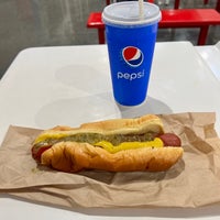 Photo taken at Costco Food Court by Jean W. on 3/6/2023