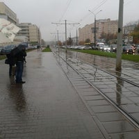 Photo taken at Остановка «Улица Максима Богдановича» by Вячеслав С. on 10/17/2012