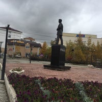 Photo taken at Памятник Максиму Аммосову by Никита А. on 9/17/2017