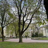 Photo taken at Михайловский сквер by Никита А. on 4/25/2024