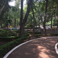 Photo taken at Jardín Dr. Ignacio Chávez by Danna M. on 6/3/2017