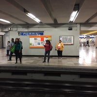 Photo taken at Metro Normal (Línea 2) by Danna M. on 5/30/2017