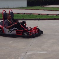 Photo taken at Go-Kart Track by Cecily A. on 7/22/2014