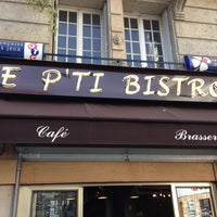 Photo taken at Le P&amp;#39;ti Bistrot by Husam E. on 10/22/2012