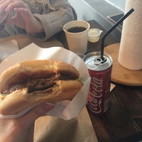 Photo taken at Meat Room Burgers by Mira on 4/13/2018