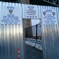 Photo taken at NYPD Queens Tow Operations by RaY D. on 3/22/2013
