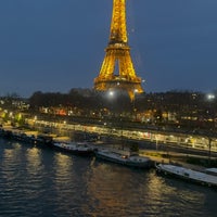 Photo taken at Métro Bir-Hakeim — Tour Eiffel [6] by Nic T. on 3/28/2024