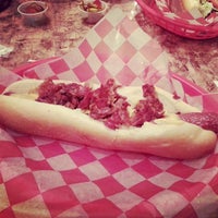 Photo taken at Del Rossi&amp;#39;s Cheesesteak Co by Giovanna A. on 2/15/2014