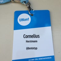 Photo taken at UIKonf 2016 by Cornelius H. on 5/23/2016