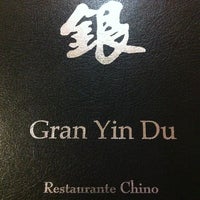 Photo taken at Gran Yin Du (Restaurante) by Juanjo M. on 1/31/2013
