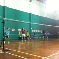 Photo taken at Joe Joke Badminton court 52/2 by เจ้าชาย ร. on 8/2/2013