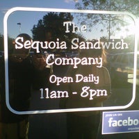 Photo taken at Sequoia Sandwich Co. by Ambrose Grimm (. on 11/12/2012