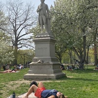 Photo taken at Alexander Hamilton Statue by Rana on 4/24/2021