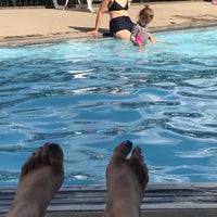 Photo taken at Asser Levy Recreation Center - Outdoor Swimming Pool by Rana on 8/16/2017
