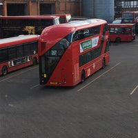 Photo taken at Fulwell Bus Garage by Steve T. on 3/8/2018