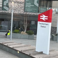 Photo taken at Twickenham Railway Station (TWI) by Steve T. on 3/21/2022