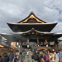 Photo taken at Zenkoji Temple by Naoaki H. on 1/29/2017