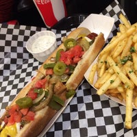 Photo taken at Fab Hot Dogs by Marc A. on 11/5/2013