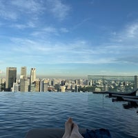 Photo taken at Rooftop Infinity Pool by James K. on 4/28/2024