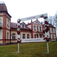 Photo taken at Mārcienas Muiža / Marciena Manor by Līna N. on 11/3/2018