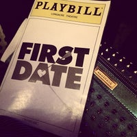 Photo taken at First Date The Musical on Broadway by Stephanie S. on 12/23/2013