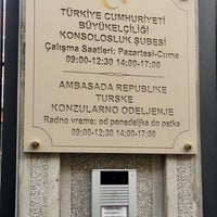 Photo taken at Türkiye Konsolosluğu by Mustafa Y. on 10/8/2017