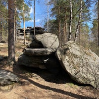 Photo taken at Шарташские каменные палатки by Ruslan S. on 5/3/2021